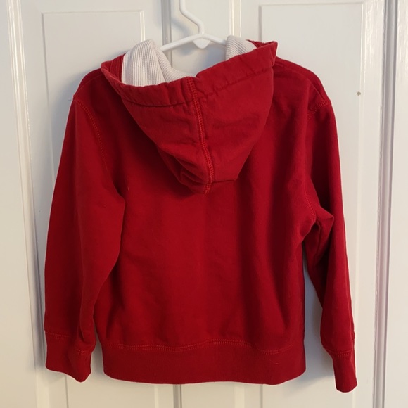 Gap Zip Up Hoodie with Waffle Knit Lined Hood - Picture 3 of 3